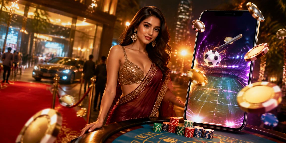 Person enjoying sports betting on mobile in India